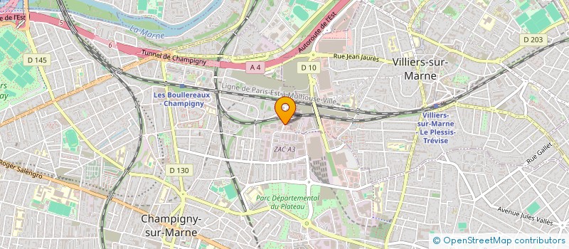 localisation de l'entreprise ARMIS  CHAMPIGNY-SUR-MARNE