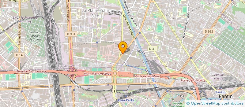 localisation de l'entreprise ARMITA  AUBERVILLIERS