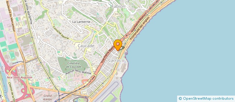 localisation de l'entreprise ARMITANO GRAVURE à NICE