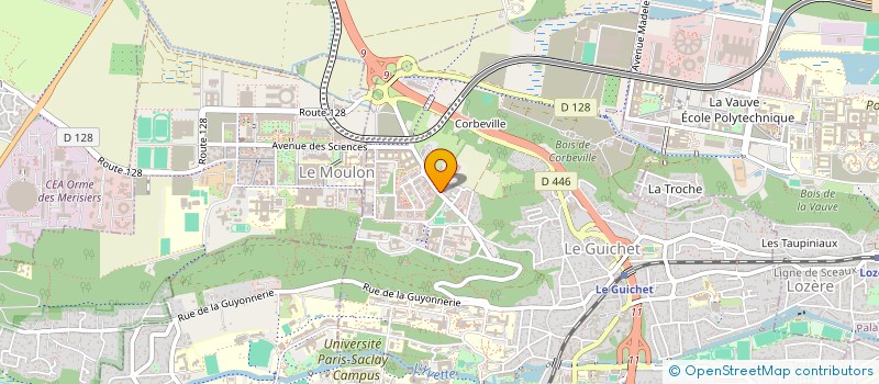 localisation de l'entreprise ARMITECH ENVIRONNEMENT à ORSAY