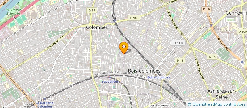 localisation de l'entreprise ARMIVINI à COLOMBES