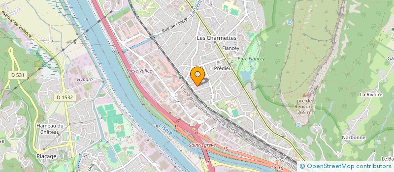 localisation de l'entreprise ARMJ IMMO  SAINT-EGREVE