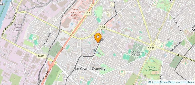 localisation de l'entreprise ARML à LE GRAND-QUEVILLY