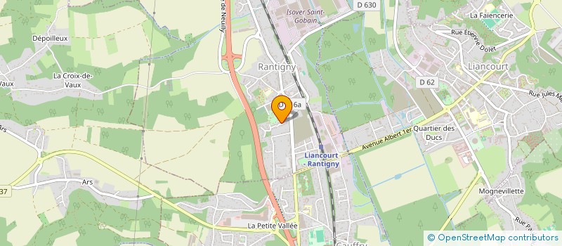 localisation de l'entreprise ARML TRANSPORT à RANTIGNY