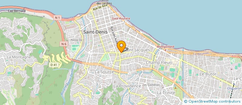 localisation de l'entreprise ARMO à SAINT DENIS