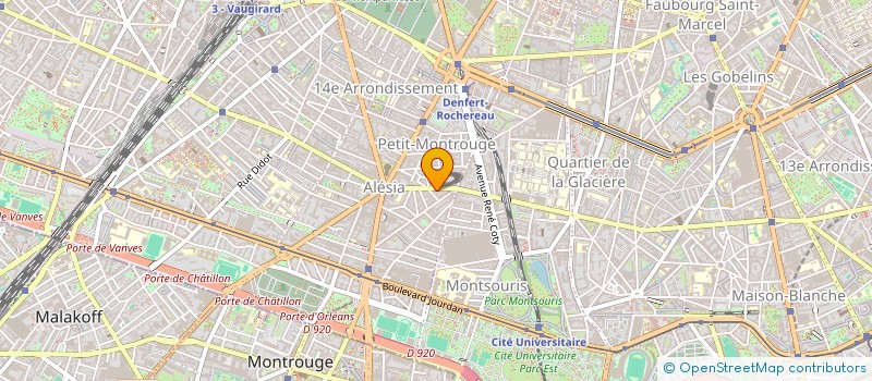 localisation de l'entreprise ARMO'FORME  PARIS