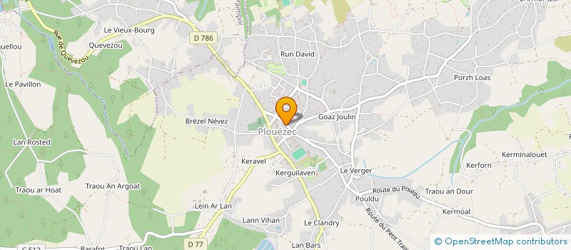 localisation de l'entreprise ARMO'NIE  PLOUEZEC