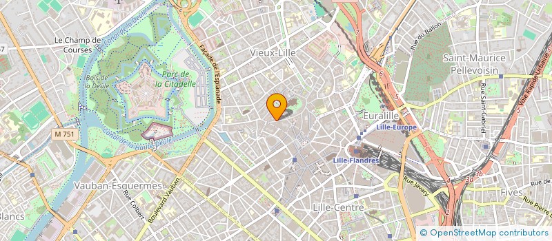 localisation de l'entreprise ARMODECO à LILLE