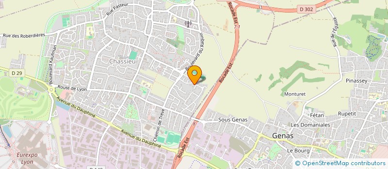 localisation de l'entreprise ARMODIS GROUP  CHASSIEU