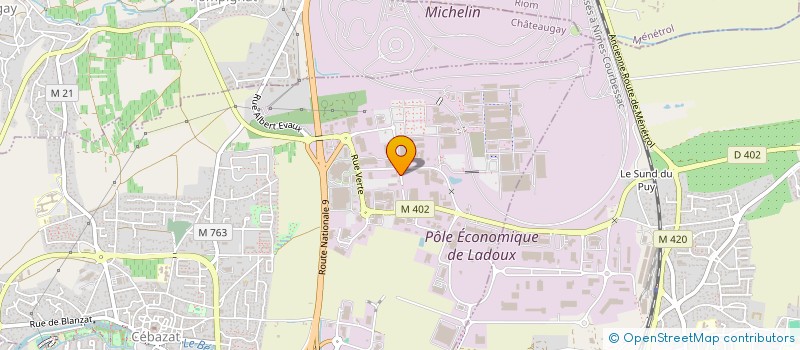 localisation de l'entreprise ARMODULE à CEBAZAT