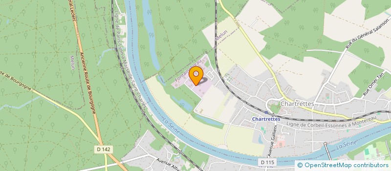 localisation de l'entreprise ARMOIRES COFFRETS DEVELOPPEMENT CABLAGE  LA CHEVROLIERE