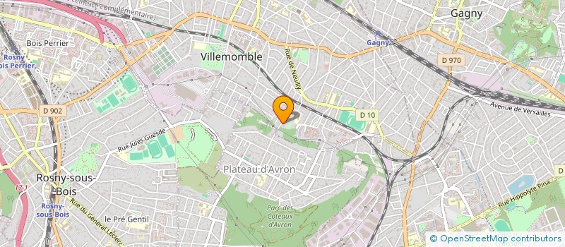 localisation de l'entreprise ARMOIRIES à VILLEMOMBLE