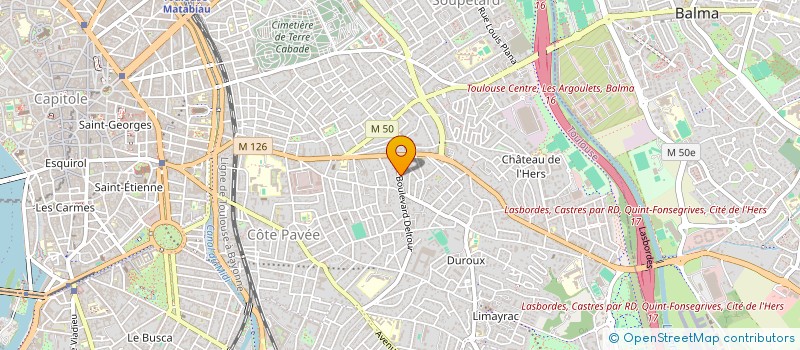 localisation de l'entreprise ARMOLIS à TOULOUSE