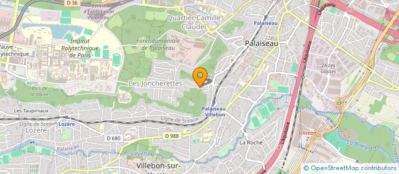 localisation de l'entreprise ARMONA à PALAISEAU