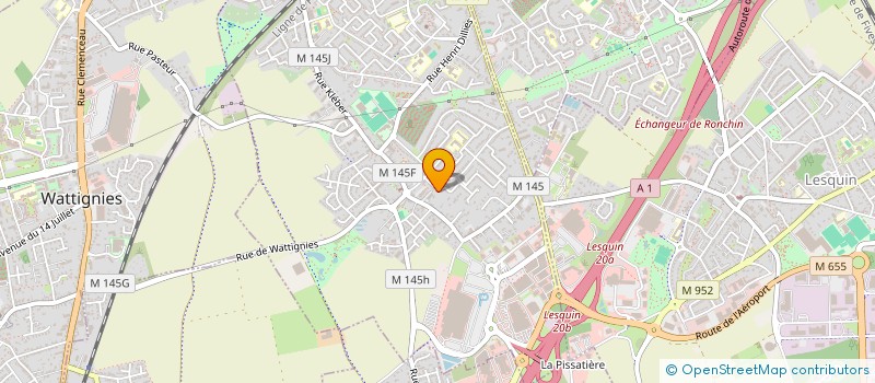 localisation de l'entreprise ARMONEA  FACHES-THUMESNIL