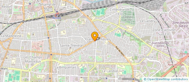 localisation de l'entreprise ARMONI à RENNES
