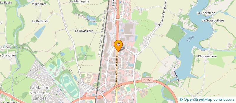 localisation de l'entreprise ARMONIA à LA ROCHE-SUR-YON