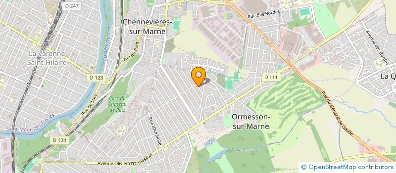 localisation de l'entreprise ARMONIA à ORMESSON-SUR-MARNE
