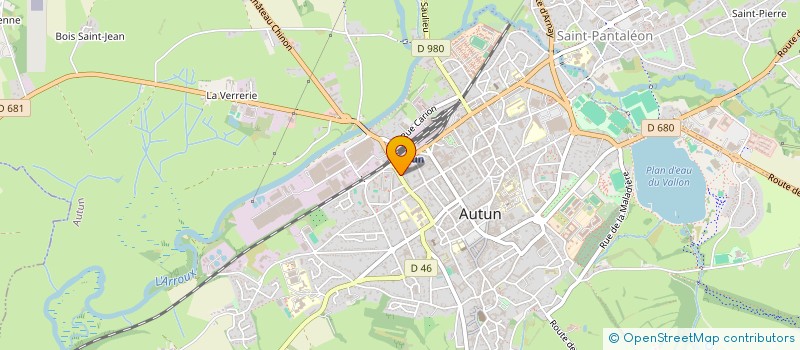 localisation de l'entreprise ARMONIA BFC à AUTUN