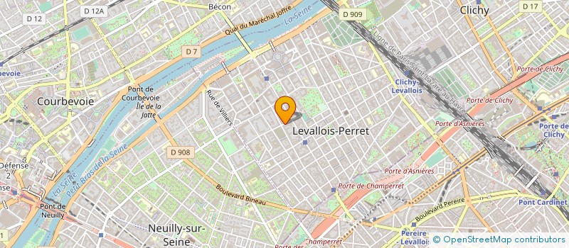 localisation de l'entreprise ARMONIA HOSPITALITY à LEVALLOIS-PERRET