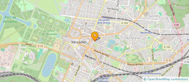 localisation de l'entreprise ARMONIA VERSAILLES à VERSAILLES