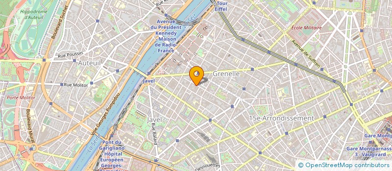 localisation de l'entreprise ARMONIE à PARIS