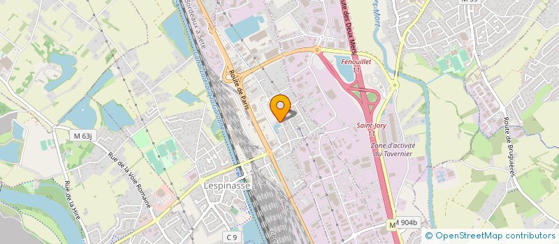 localisation de l'entreprise ARMONIE 64  FENOUILLET