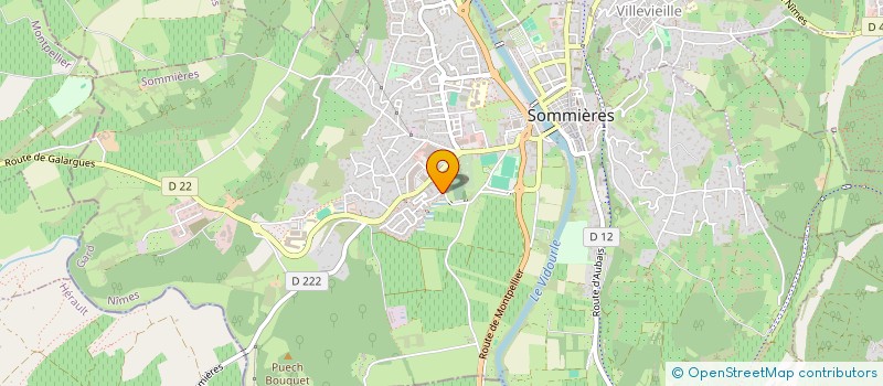 localisation de l'entreprise ARMONILLE à SOMMIERES