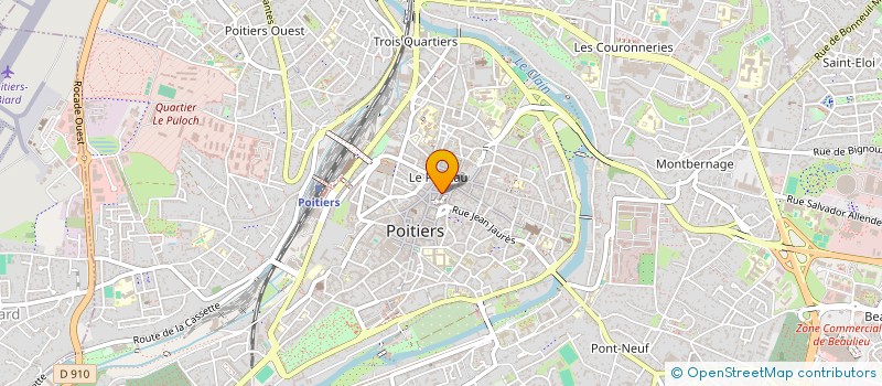 localisation de l'entreprise ARMONVILLE  POITIERS