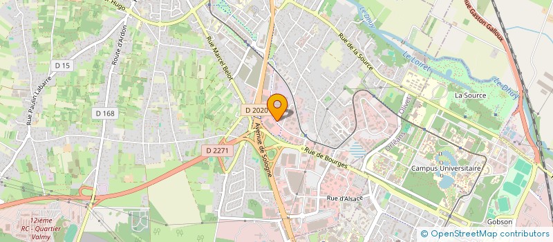 localisation de l'entreprise ARMONY à OLIVET