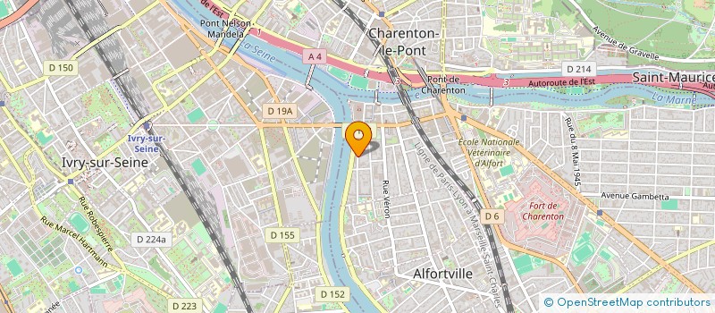 localisation de l'entreprise ARMONY à ALFORTVILLE