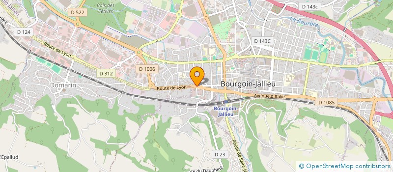 localisation de l'entreprise ARMONY CONSTRUCTION RENOVATION  BOURGOIN-JALLIEU