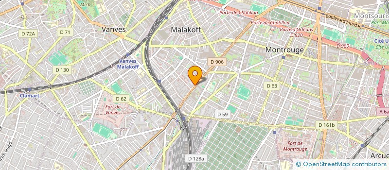 localisation de l'entreprise ARMONY CUISINES  MALAKOFF