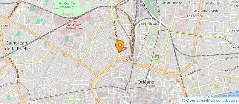 localisation de l'entreprise ARMONY CUISINES à ORLEANS