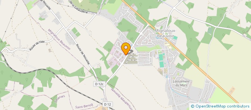 localisation de l'entreprise ARMONY DU FEU  MIGNALOUX-BEAUVOIR