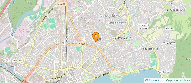 localisation de l'entreprise ARMONY SAVEURS à ANNECY