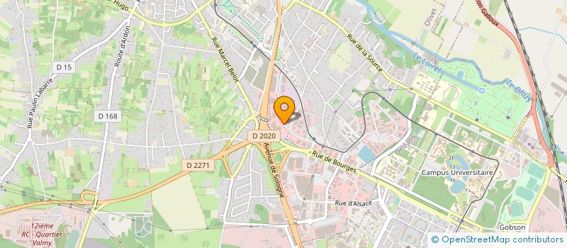 localisation de l'entreprise ARMONY SYSTEM à OLIVET