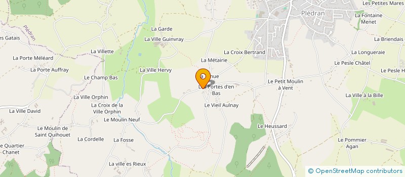 localisation de l'entreprise ARMOR ASSAINISSEMENT  PLEDRAN