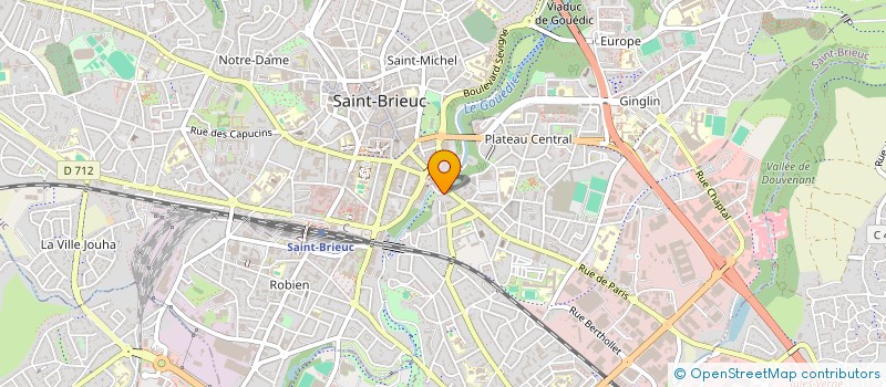 localisation de l'entreprise ARMOR ATOUTS EMPLOI à SAINT-BRIEUC