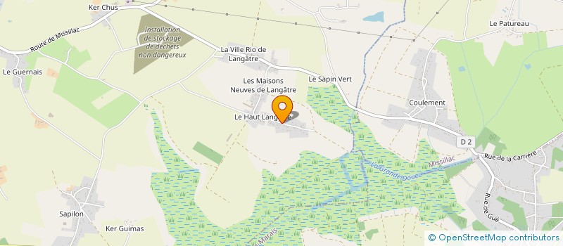 localisation de l'entreprise ARMOR BASS  HERBIGNAC