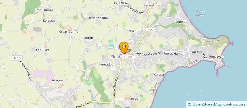 localisation de l'entreprise ARMOR BETAIL  PLOURIVO