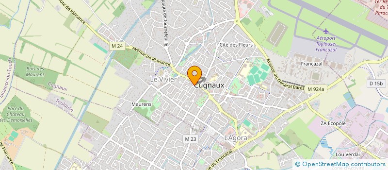 localisation de l'entreprise ARMOR CAFE  CUGNAUX