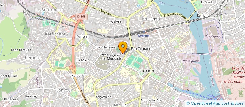 localisation de l'entreprise ARMOR COMMUNICATION FRANCE MEDIA  LORIENT