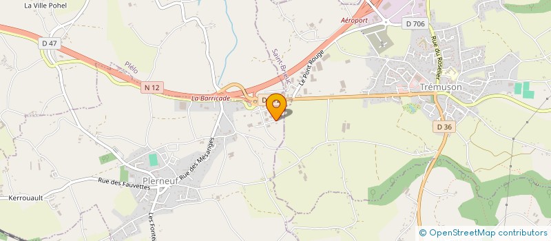 localisation de l'entreprise ARMOR CREATION PLASTIQUE à PLERNEUF