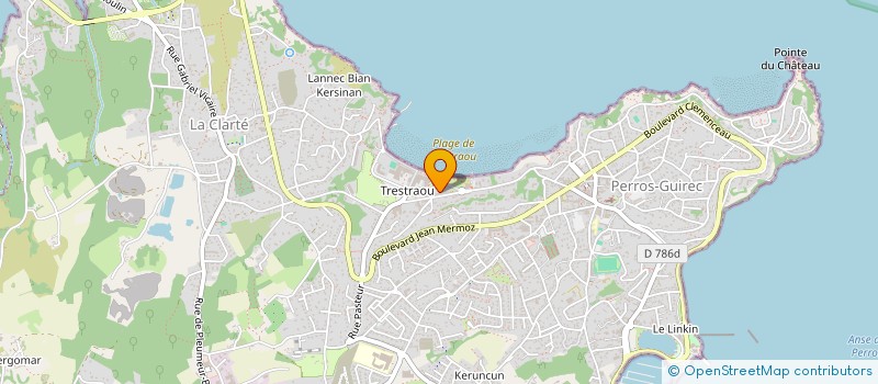 localisation de l'entreprise ARMOR DECOUVERTE à PERROS-GUIREC