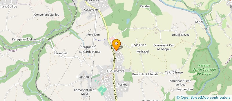 localisation de l'entreprise ARMOR DESEMBOUAGE  PLOUBEZRE