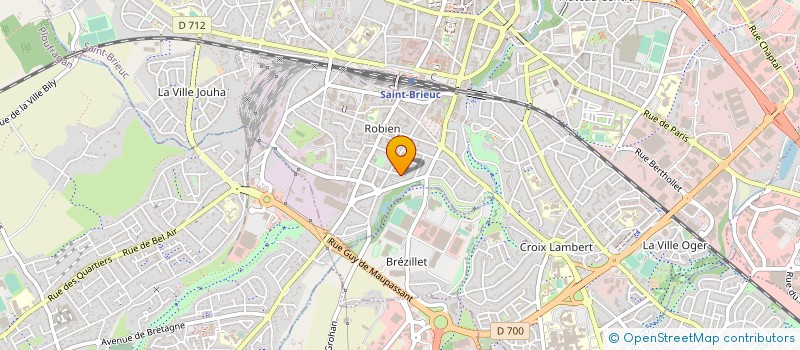 localisation de l'entreprise ARMOR DIAGNOSTICS IMMOBILIERS 22 à SAINT-BRIEUC