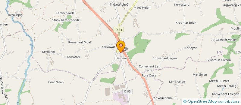 localisation de l'entreprise ARMOR DIAGNOSTIQUE à CAVAN