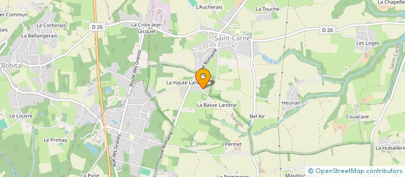 localisation de l'entreprise ARMOR'EL.P  TREVRON