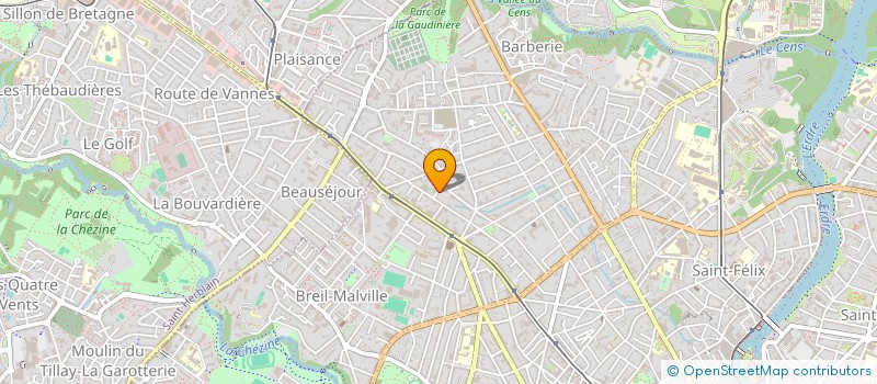 localisation de l'entreprise ARMOR ELECTRICITE à NANTES